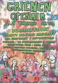 Grienen Openair Plakat